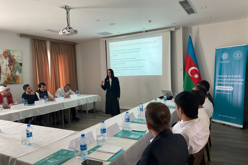 Türkiyəli mütəxəssislər Azərbaycanın xidmət sektorunda təlimlərə başlayıb