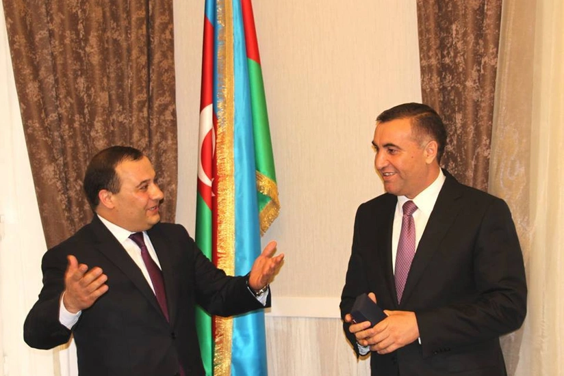 “Azneft”in baş direktoru DTX-nin yubiley medalı ilə təltif olunub