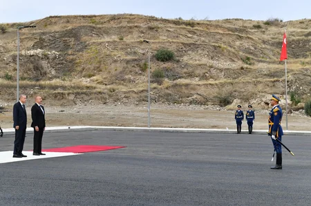 Official welcome ceremony for Turkish President held in Jabrayil