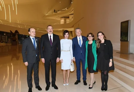 President Ilham Aliyev hosted official reception in honor of heads of state and government participating in Baku Summit
