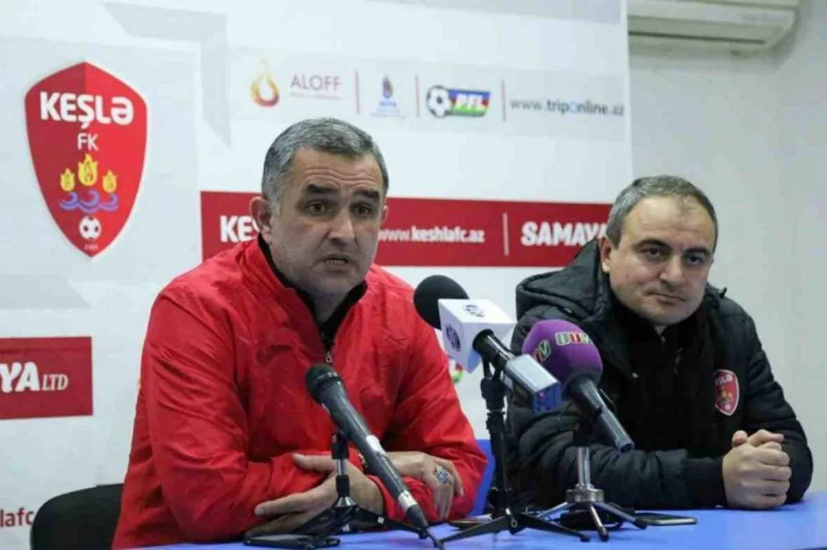 “Keşlə”nin baş məşqçisi: Biz futbolçuları sözlə motivasiya edirik