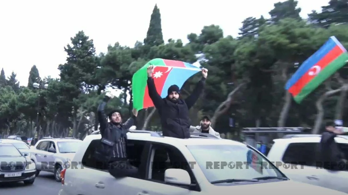 Bakıda Şuşa sevinci