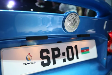 “​Bakı 2015” çərçivəsində “Detroit Electric SP:01” elektrik avtomobilinin Avropa təqdimatı keçirilib
