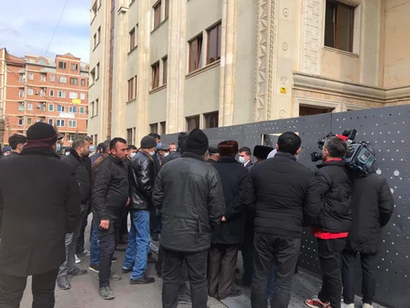 Gürcüstanda itkin düşmüş azərbaycanlının tapılması tələbi ilə Tbilisidə aksiya keçirilir