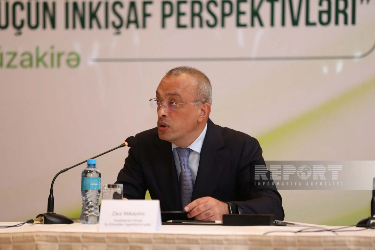 Dövlət Su Ehtiyatları Agentliyinin sədri Yevlaxda vətəndaşları qəbul edib
