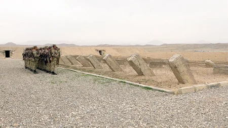 В инженерных частях Отдельной общевойсковой армии проходят занятия