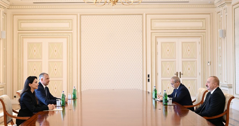 Ilham Aliyev receives Georgia's Minister of Economy and Sustainable Development