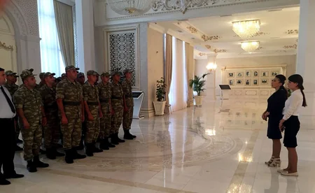 Azərbaycan ordusunun hərbi hissələrdə bayram tədbirləri keçirilir