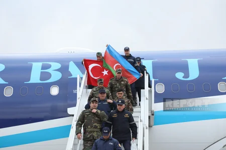 Azərbaycanın Türkiyədə olan çevik xilasetmə qüvvələrinin növbəti qrupu Vətənə dönüb - YENİLƏNİB