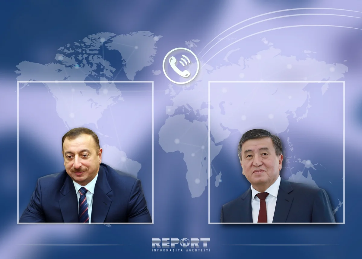 Presidents of Azerbaijan and Kyrgyzstan held phone conversation