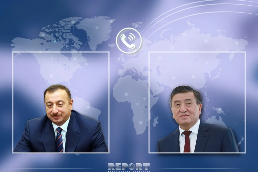 Presidents of Azerbaijan and Kyrgyzstan held phone conversation