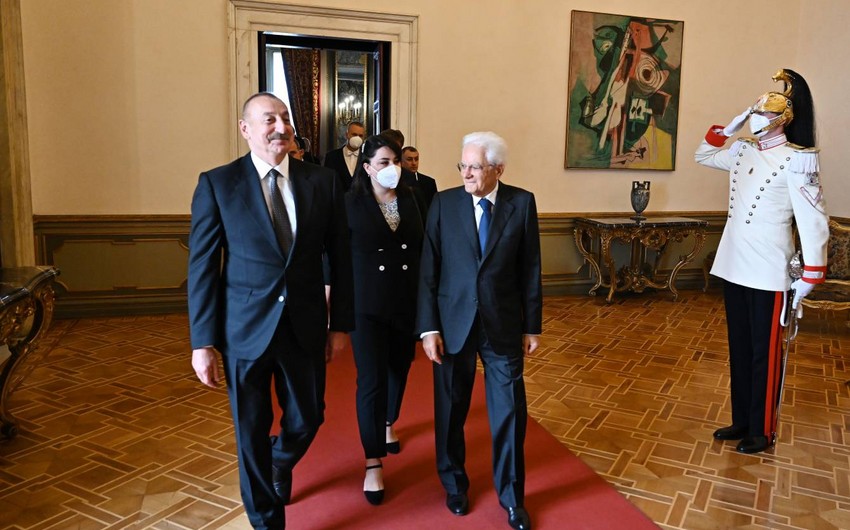 Sercio Mattarella: Səfirliyin yeni binasının açılması İtaliya ilə Azərbaycan arasında dostluq əlaqələrinin mühüm nümunəsidir