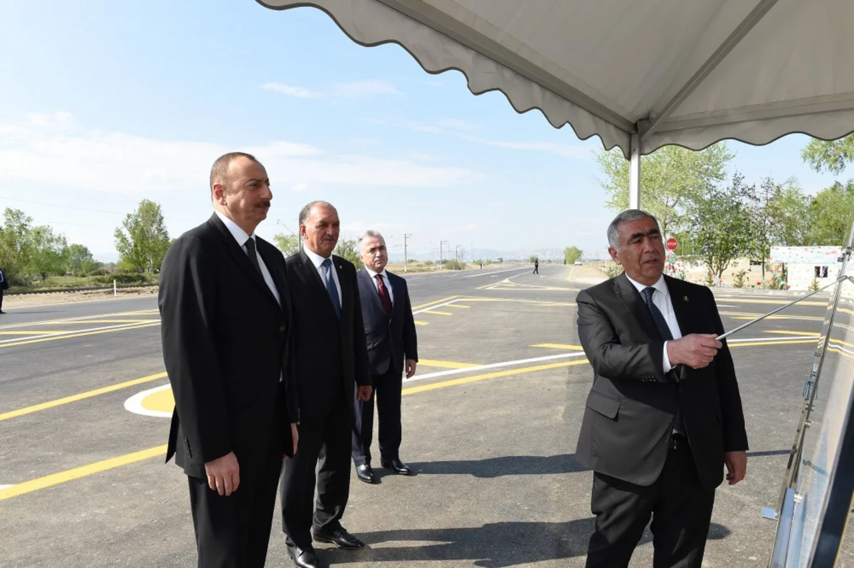 Azərbaycan Prezidenti Salahlı-Balçılı-Ağqıraqlı-Varvara-Cırdaxan avtomobil yolunun açılışında iştirak edib