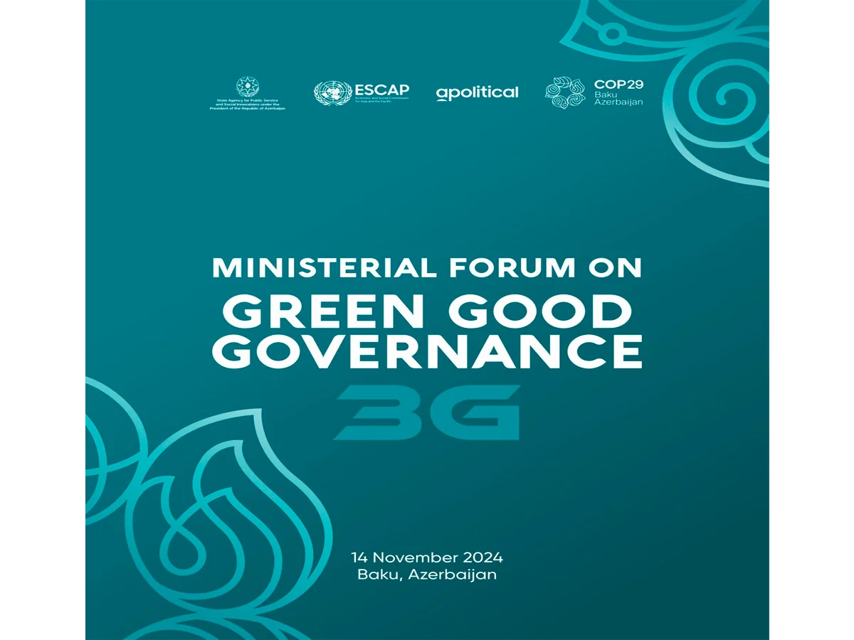 “ASAN xidmət” COP29 çərçivəsində beynəlxalq forum keçirəcək