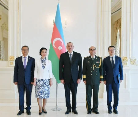 Azərbaycan Prezidenti Çinin yeni səfirinin etimadnaməsini qəbul edib - YENİLƏNİB