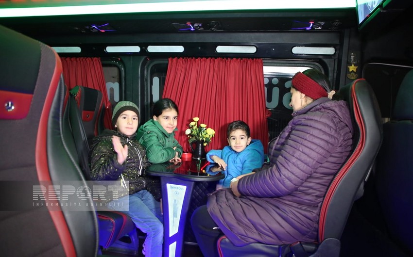 Another 80 IDPs leave for Fuzuli