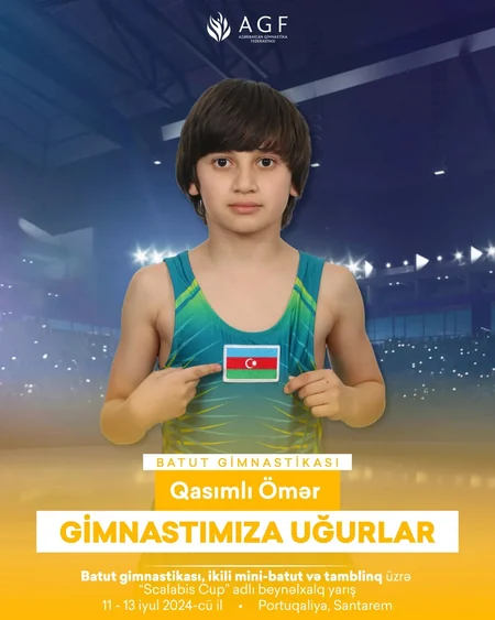 Azərbaycanı beynəlxalq turnirdə təmsil edəcək gimnastlar bəlli olub