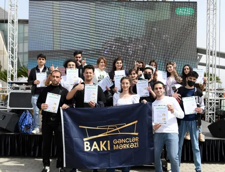 Bakı Bulvarında Beynəlxalq İdman Günü münasibətilə tədbir keçirilir