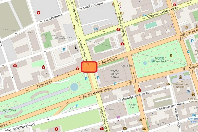 Bakının daha bir ərazisində sarı kəsişmə toru çəkiləcək