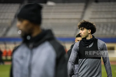 Qarabağ Gentlə oyun öncəsi son məşqə çıxıb
