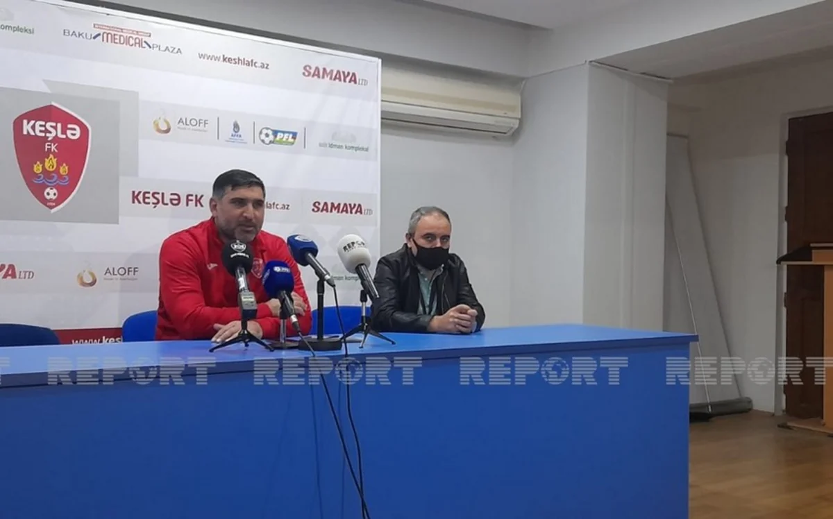 Keşlənin baş məşqçisi: Qələbə qazanmaq məsuliyyətimizi artırır