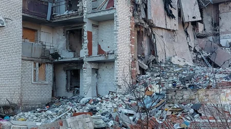 Photos from Ukraine’s Donbas, where fierce fighting underway