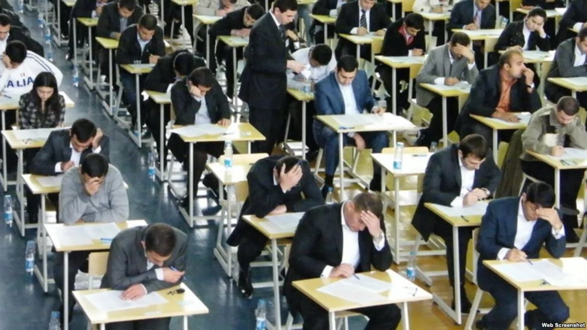 DMİ: Qəbul və buraxılış imtahanlarında qayda pozuntularına yol verən 121 nəzarətçi xaric edilib