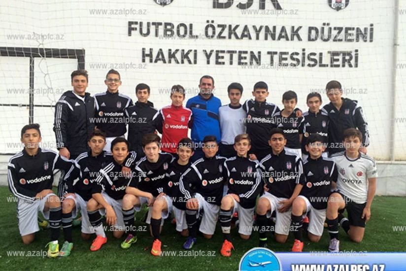 ​AZAL klubunun baş məşqçisi Beşiktaşın bazasında təlim keçir