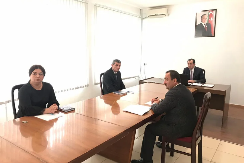 Lənkəranın icra başçısı onlayn müşavirə keçirdi - FOTO