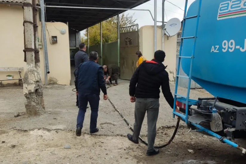 Göygöldə borca görə bir qrup sakinin suyu kəsilib