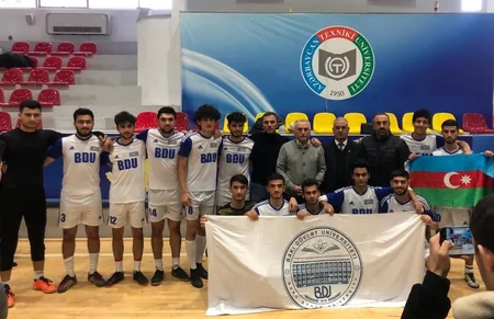 BDU-nun futzal komandası Azərbaycan çempionu olub