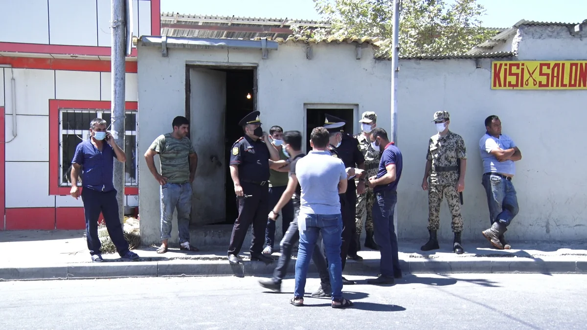 Bakı polisi qanunsuz heyvan kəsiminə qarşı reyd keçirib