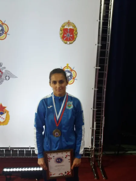 Azərbaycanlı hərbçi qadın dünya çempionatında bürünc medal qazanıb