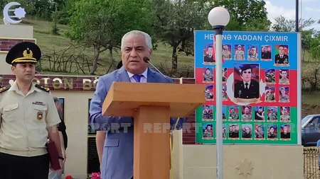 Qubada Şəhidlər xatirə-kompleksinin açılışı olub