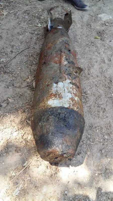 Samuxda aviabomba aşkar edilib