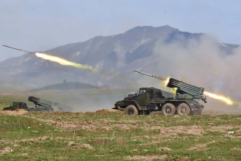 MN: Ermənistan Tərtər rayonunun ərazisini yenidən atəşə tutub