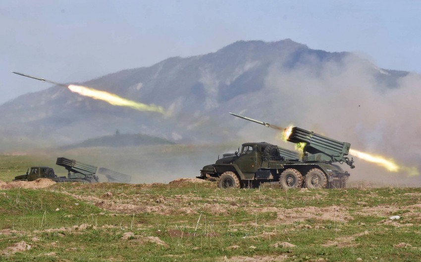 MN: Ermənistan Tərtər rayonunun ərazisini yenidən atəşə tutub
