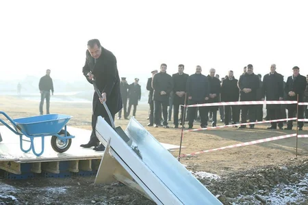 Gəncədə “Süni Mərmər və Qranit İstehsalı” zavodunun təməli qoyulub