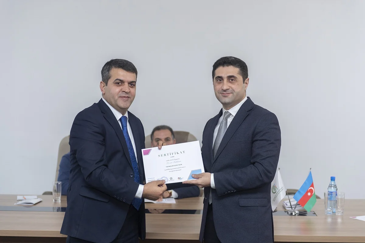 Aqrar sahədə peşəkar təlimçilərin formalaşdırılması layihəsi yekunlaşıb