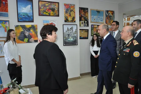 “Fövqəladə hallar uşaqların gözü ilə” müsabiqəsinin qalibləri mükafatlandırılıb