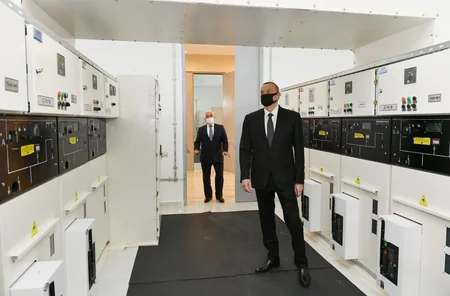 Prezident “Əhmədli” yarımstansiyasının açılışında iştirak edib - YENİLƏNİB