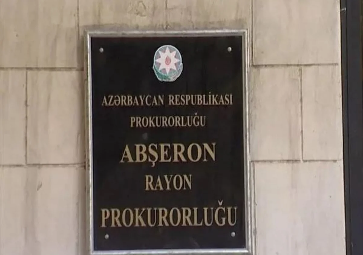 Abşeron Rayon Prokurorluğu Masazırda baş vermiş silahlı insidentlə bağlı məlumat yayıb