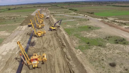 TAP-ın Albaniya hissəsində 14 km boru qaynaqlanıb