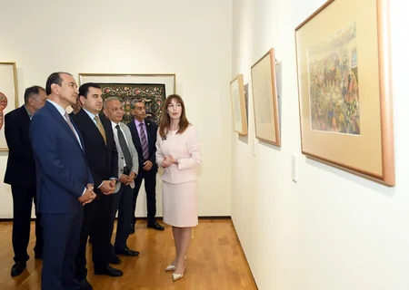 Özbəkistanda Azərbaycanın sənət incilərində yaşayan milli irsi” adlı sərgi açılıb