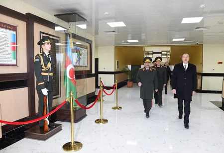 Ali Baş Komandan İlham Əliyev yeni hərbi şəhərciyin açılışında iştirak edib - YENİLƏNİB