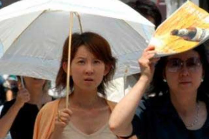 Восемь человек погибли за неделю в Японии из-за жары