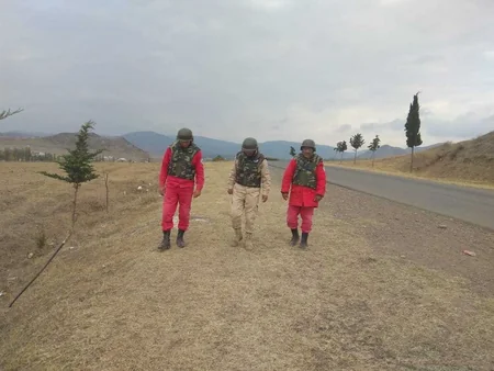 Tovuzda top mərmisi tapılıb