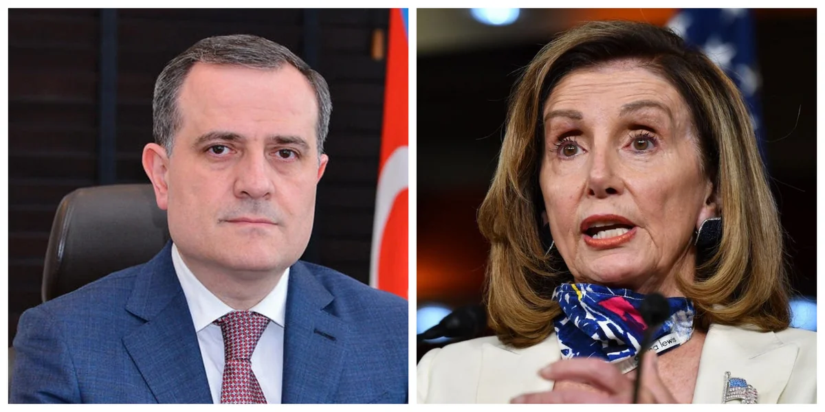 Ceyhun Bayramov Nensi Pelosi ilə Qarabağ münaqişəsini müzakirə edib