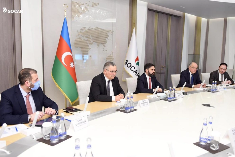 Ровшан Наджаф: Открыты новые перспективы сотрудничества между ВЭФ и SOCAR