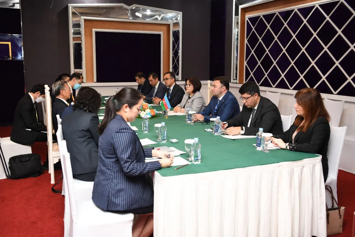 Milli Məclisin sədri Kambocada ASEAN PA-nın baş katibi ilə görüşüb